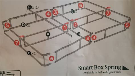 metal box spring instructions|zinus box spring setup.